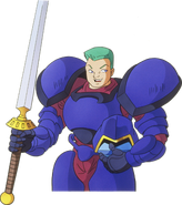 Official artwork of Draug from Shadow Dragon and the Blade of Light