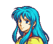 Eirika's portrait in 聖魔之光石.