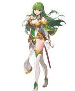 Artwork of Valentian Palla from Fire Emblem Heroes by teffish.