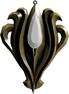 The model of Azura's pendant that's used on the title screen.