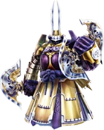 Artwork of Draug as a General from Tokyo Mirage Sessions ♯FE.