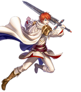 Artwork of Eliwood (Resplendent) from Fire Emblem Heroes by motsutsu / Exys Inc.