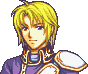 Klein's portrait in Binding Blade.