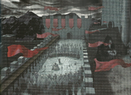 Rigel Castle courtyard.