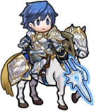 Chrom's sprite as Fated Honor from Heroes.