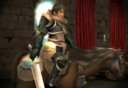 Stahl a male Cavalier in Awakening.