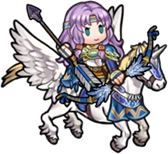 Ascended Florina's sprite from Heroes.