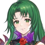 Resplendent Cecilia's portrait in Heroes.