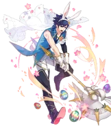Artwork of Chrom (Spring Festival) from Fire Emblem Heroes by Ebila (えびら).