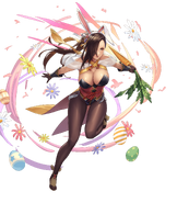 Artwork de arte de Kagero: Ninja vernal en Fire Emblem Heroes por cuboon.