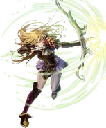 Artwork de Clarisse en Fire Emblem Heroes.
