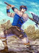 Artwork of Wade in Fire Emblem 0 (Cipher) by Karuta Shiki.