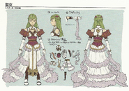 Concept artwork of the Saint class from Echoes: Shadows of Valentia.