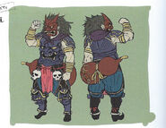 Concept art of male Oni Chieftain from Fates