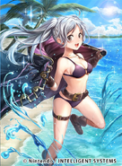 Artwork of Female Robin in Fire Emblem 0 (Cipher) by Sachie.