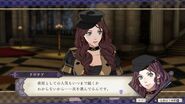 Dorothea hablando en Fire Emblem: Three Houses.