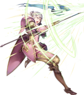 Artwork of Effie from Fire Emblem Heroes.