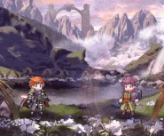 Hugh attacking with Sell-Spell Tome.