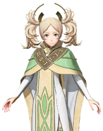 Lissa in the Sage costume from Warriors.