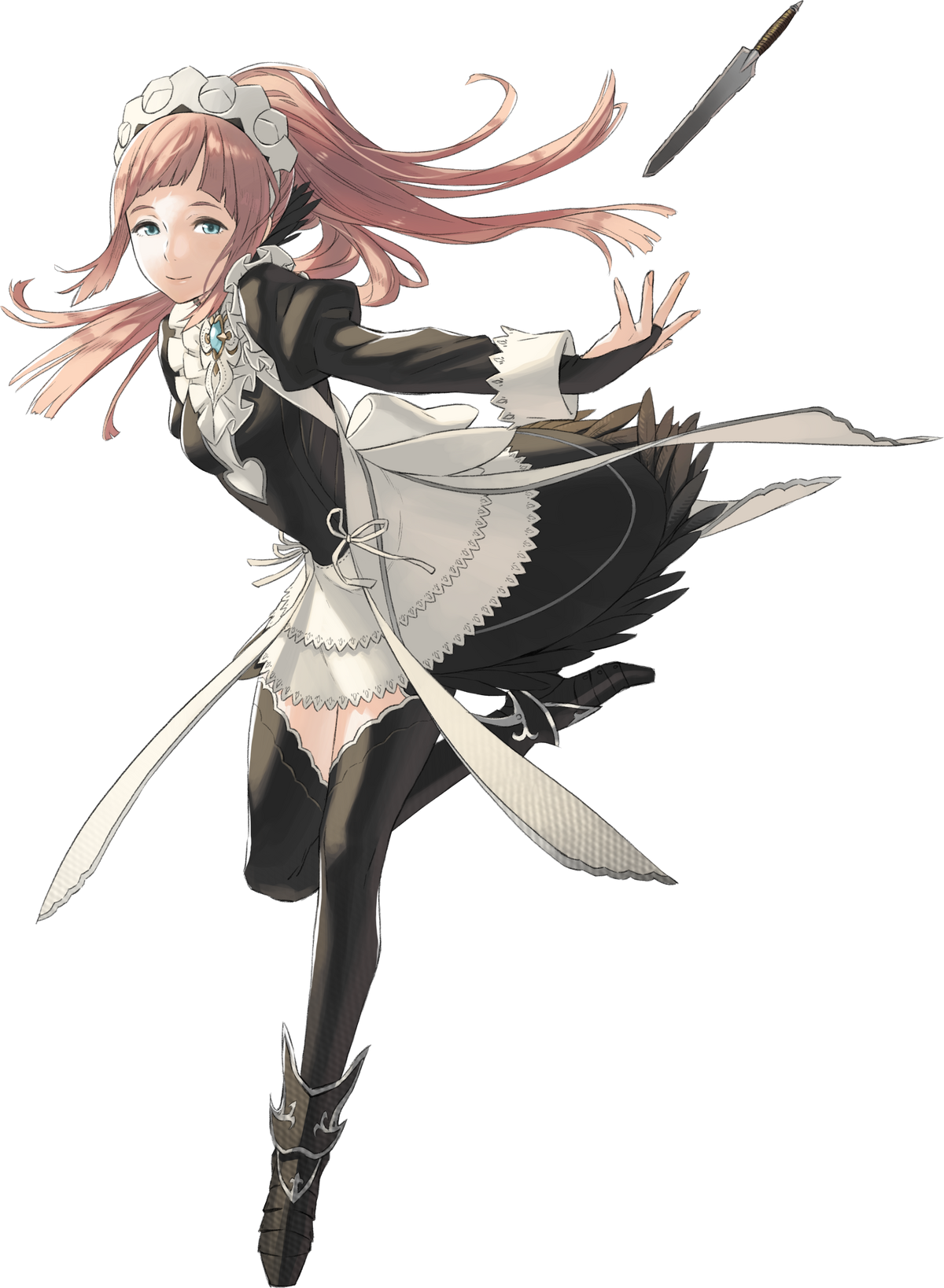 Anime Fire Emblem If Felicia Maid Lolita Dress Fancy Gothic