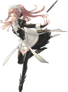 Official artwork of Felicia from Fire Emblem Fates.