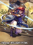 Obra de Hisame en Fire Emblem 0 (Cipher) por Akira Fujikawa.