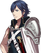 Chrom's portrait from Project X Zone 2.