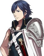 Chrom's portrait from Project X Zone 2.