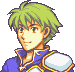 Wolt's in-game portrait in Binding Blade.