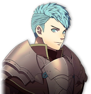 Caspar's post-timeskip portrait from Three Houses.