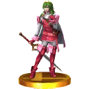 Lucina's All-Star Mode trophy from Super Smash Bros. for 3DS.