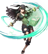 Artwork de Rhajat en Fire Emblem Heroes.