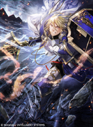 Artwork of Ignatius in Fire Emblem 0 (Cipher) by Hatori Kyoka.