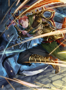 Artwork of Saber in Fire Emblem 0 (Cipher) by PenekoR.