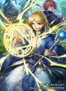 Artwork of Lucius in Fire Emblem 0 (Cipher) by Uroko Naruse.