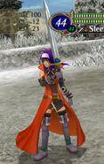 Mia's battle model as a Trueblade.