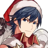 Chrom's Winter Envoy portrait from Heroes.