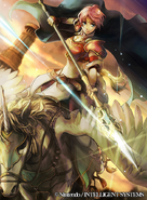 Artwork of Marcia in Fire Emblem 0 (Cipher) by Sachiko Wada.