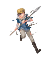 Artwork de Donnel de Fire Emblem Heroes por Okaya.