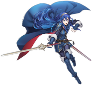 Artwork of Lucina from Fire Emblem Heroes by Maiponpon (まいぽんぽん) / INTELLIGENT SYSTEMS.