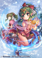 Artwork of Tiki in Fire Emblem 0 (Cipher) by Fumi.