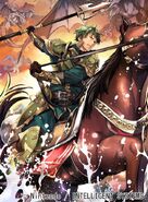 B11-024N artwork.jpg (145 KB) Kyle outside Castle Renvall drawn by Megumi Nagahama for Fire Emblem 0 (Cipher).