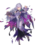 Artwork of Resplendent Deirdre from Fire Emblem Heroes by Yu Sakuragawa.