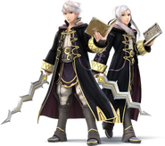 Official Artwork of Robin from Super Smash Bros. for Nintendo 3DS and Wii U.