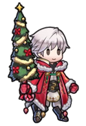 Sprite of Festive Tactician Robin from Heroes.