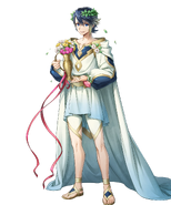 Artwork of devoted Alfonse from Fire Emblem Heroes by argon