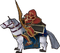FE10 Sergei Bow Paladin Sprite.png