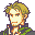 Lloyd's mini portrait in Fire Emblem: The Blazing Blade.