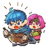 Neimi and Colm from the Fire Emblem Heroes guide.