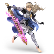 Official Artwork of Female Corrin from Super Smash Bros. Ultimate